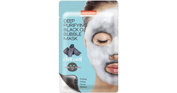Purederm mullimask sügavpuhastav must O2 söe