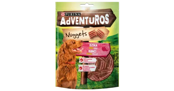 Purina Adventuros nagitsad Nuggets metssiga 90g