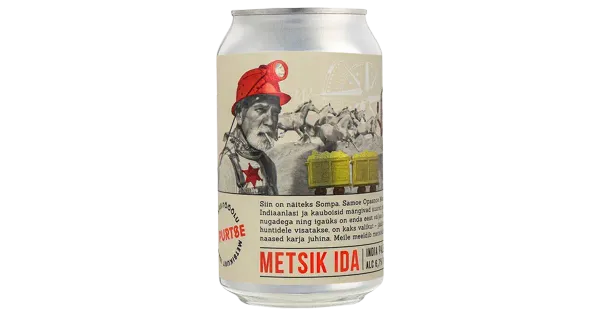 Purtse Metsik Ida Ipa õlu 6,7%vol 330ml