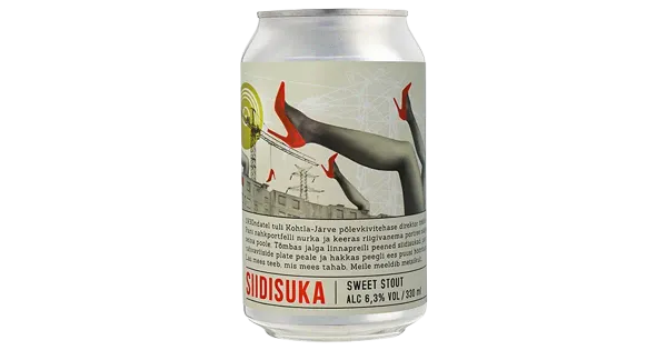 Purtse Siidisuka Sweet Stout õlu 6,3%vol 330ml