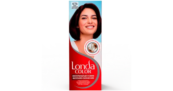 Püsivärv Londa Color 4/76 tume kastanpruun