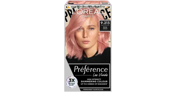 Püsivärv Loreal Preference Rose Gold 9.213