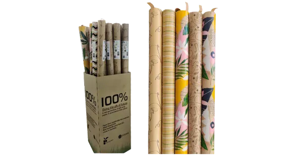 Raamatupaber 2 m x 70 cm, jõupaber, kilevaba pakend 60g