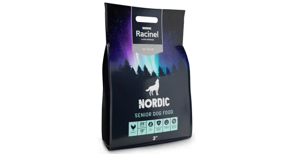 Racinel nordic täissööt vanematele koertele 3kg