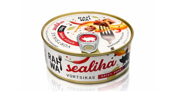 Rahwa  sealiha vürtsikas 250gr  49% liha