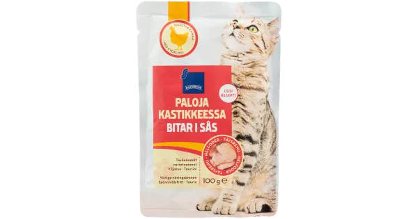 Rainbow konserv kassidele kanalihatükkidega 100 g