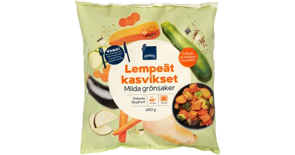Rainbow Külmutatud Köögiviljad 450g
