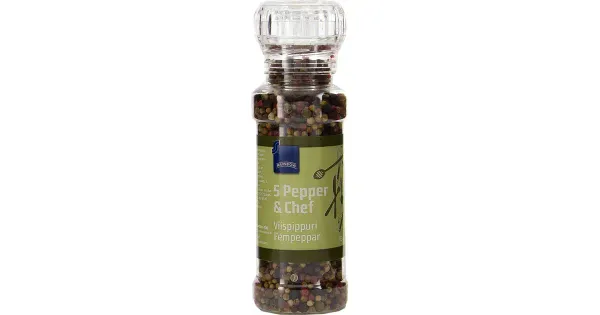 Rainbow viie pipra segu veskis 85 g
