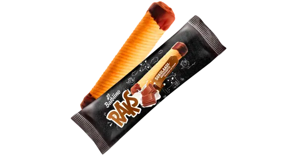Raks Šokolaadi-koorejäätis Vahvlitorus 110ml/68 g