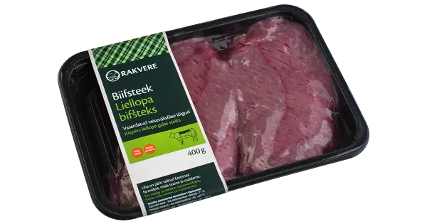 Rakvere Biifsteek Vasardatud 400 G
