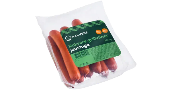 Rakvere Grillviiner 500 G Juustuga
