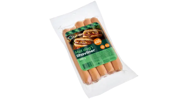 Rakvere Hot Dog Lihaviiner 350G
