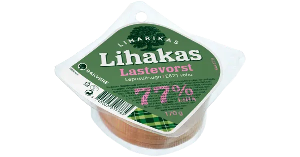 Rakvere Lihakas Lastevorst 170 G