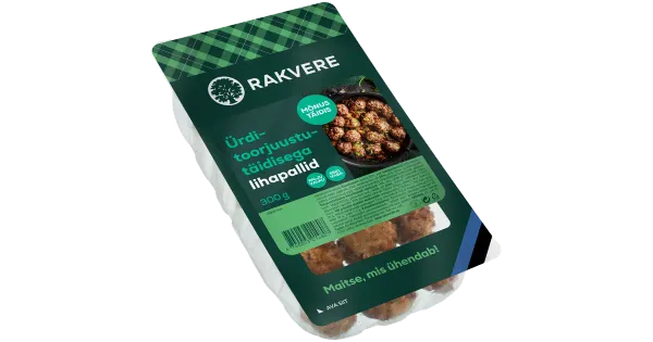 Rakvere Lihapallid Ürdi-Toorjuustutäidisega 300G