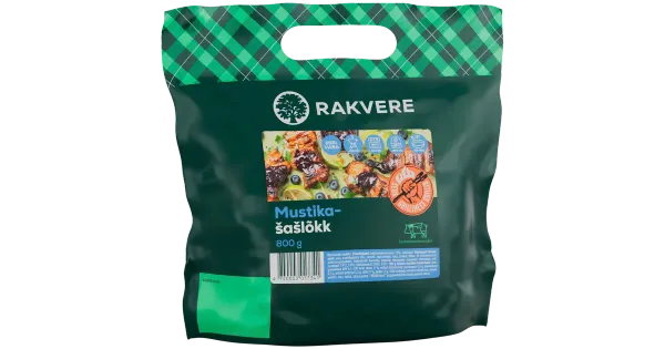 Rakvere Mustikašašlõkk 800 g