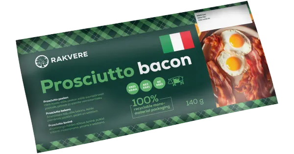 Rakvere Prosciutto Peekon Viilutatud 140G