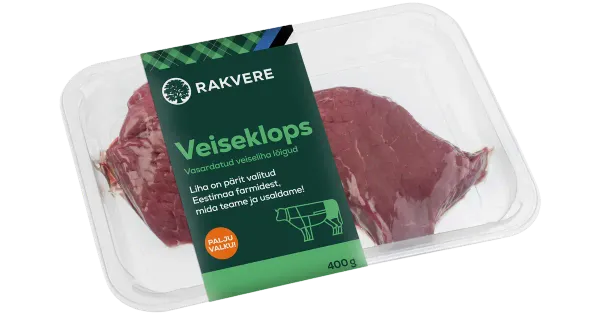 Rakvere Veiseklops Vasardatud 400 G