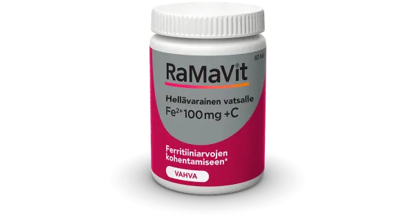 Ramavit Rauta 100 mg 60 tablettiä
