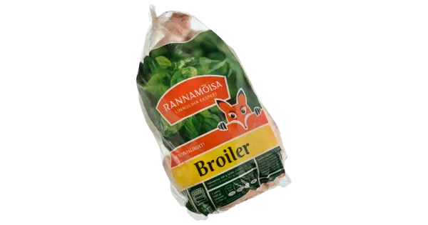 Rannamoisa Broiler, Jahutatud, Kg