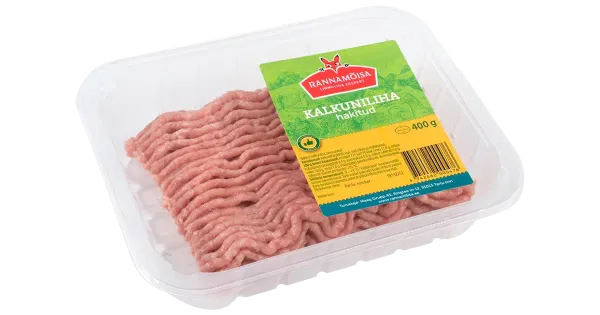 Rannamoisa Kalkuniliha Hakitud 400 G