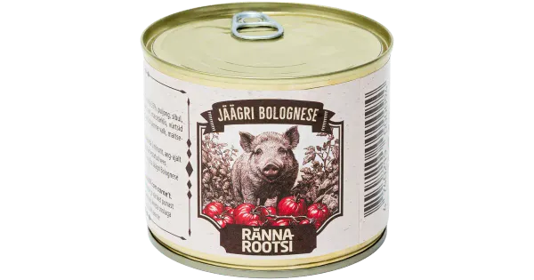Rannarootsi jäägri bolognese 500