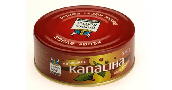 Rannarootsi kanaliha omas mahlas 240 g