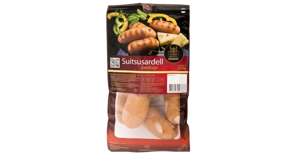 Rannarootsi Suitsusardell Juustuga 500G
