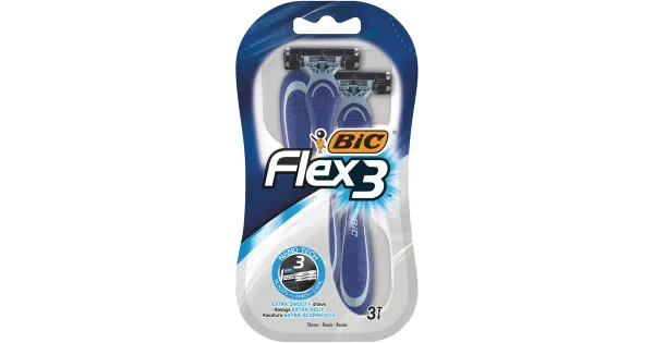 Raseerija Bic Flex B3 3-teraline comfort 3tk