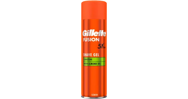 Raseerimisgeel Fusion Ultra Sensitive, GILLETTE, 200ml