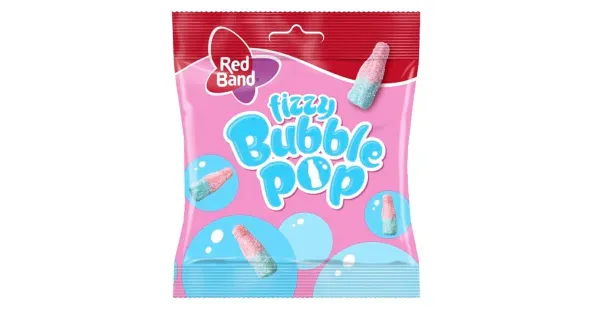 Red Band Bubble Pop kummikommid 100g