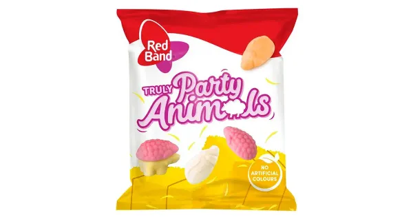 Kummikommid RED BANDTruly party animals 110g