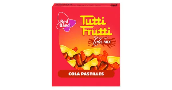 Red Band Tutti Frutti koolamaitselised närimiskompvekid 15g
