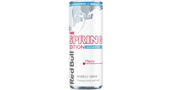 Red Bull Spring Edition Cherry suhkruvaba energiajook 250 ml