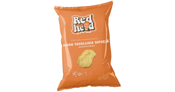 RedHead kartulilaastud, soolatud 150g