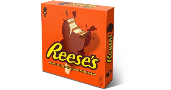 Reese’s Maapähklikreemi-Pulgajäätis 3×80 Ml/183 g