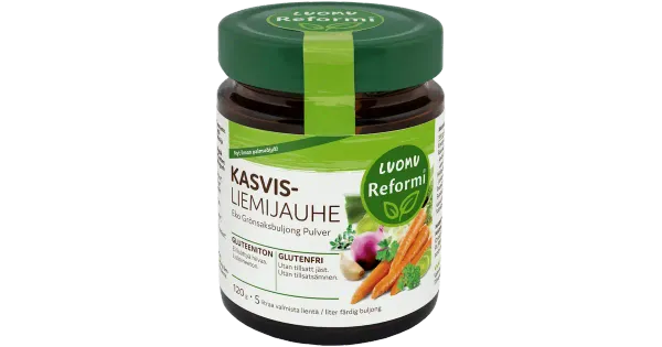 Reformi köögiviljapuljongipulber 120g mahe