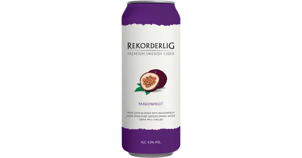 Rekorderlig Passion fruit siider 4,5%vol 500 ml