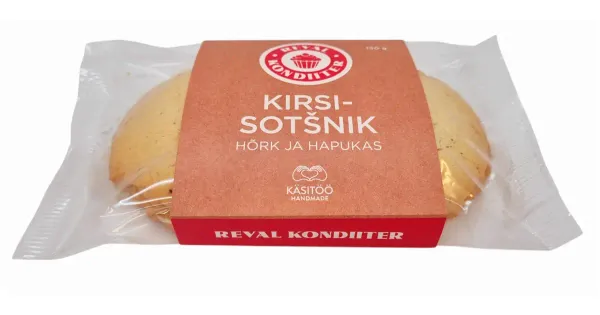 Reval Kondiiter Kirsi-Kohupiima Sotsnik 2tk 150 G