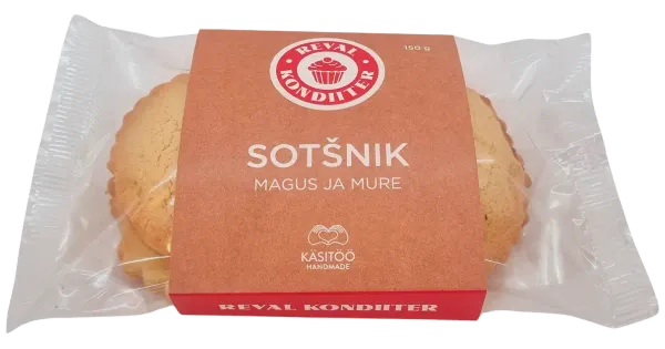 Reval Kondiiter Sotsnik 2tk/Pk (Liivat.) 150 G