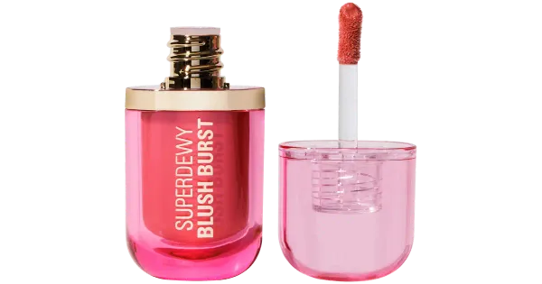 Revolution huulevärv Superdewy Blush Burst Strawberry Milkshake Cool Pink