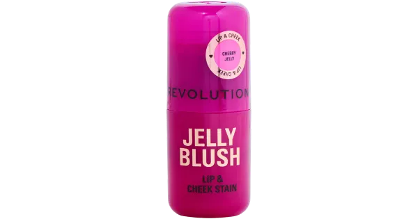 Revolution Jelly huule-ja põsepuna värv Cherry Red