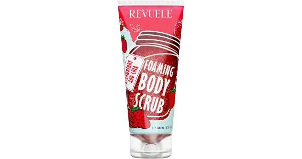REVUELE vahutav kehakoorija Strawberry & Chia 200ml