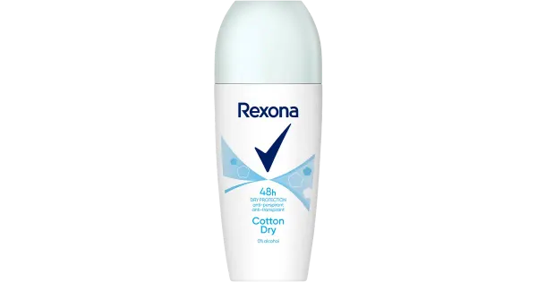 Rexona rulldeodorant 48h cotton Dry 50ml