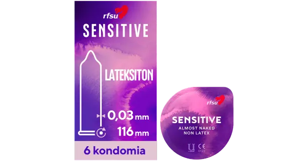 RFSU kondoomid So sensitive 6 lateksivabad 6tk