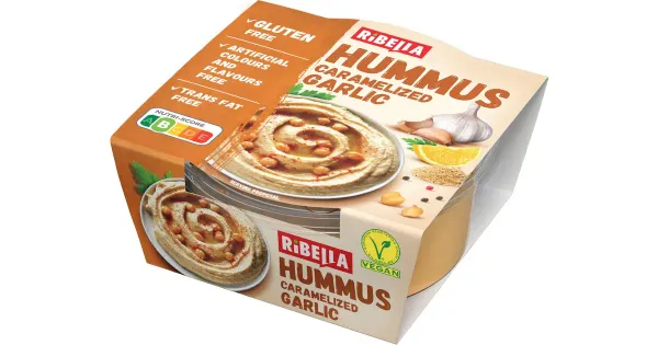 Ribella Kikerhernehummus karamellistatud küüslauguga, 200 g