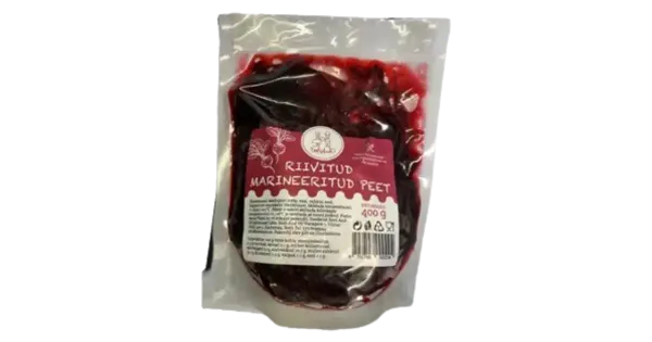 Riivitud marineeritud peet 400g