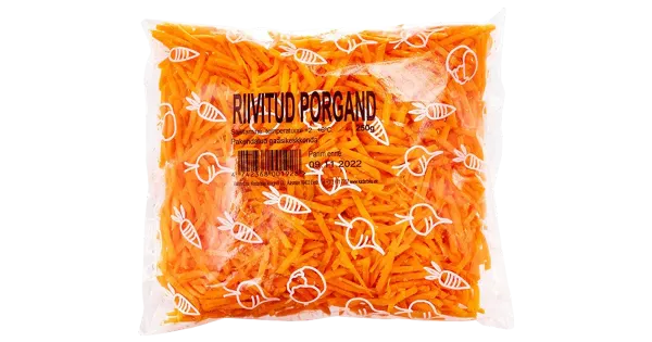 Riivitud porgand 250g Kadarbiku
