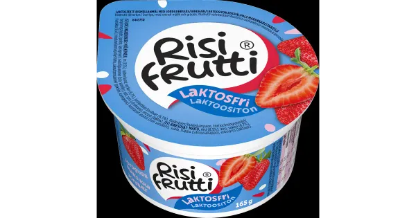 Risifrutti maasika-riisi vahepala, laktoosivaba, 165 g