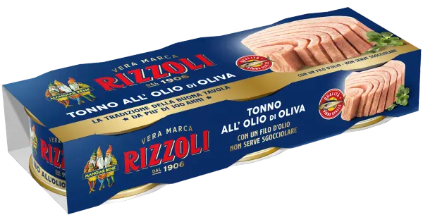 Rizzoli Oliiviõlis Tuunikala 3X65 G