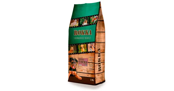 Rokka Extravoima täissööt koertele 3kg